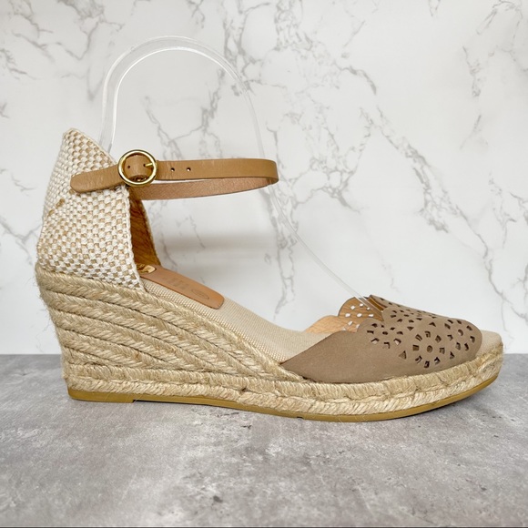 kanna Shoes Kanna Nude Wedge Espadrille Poshmark